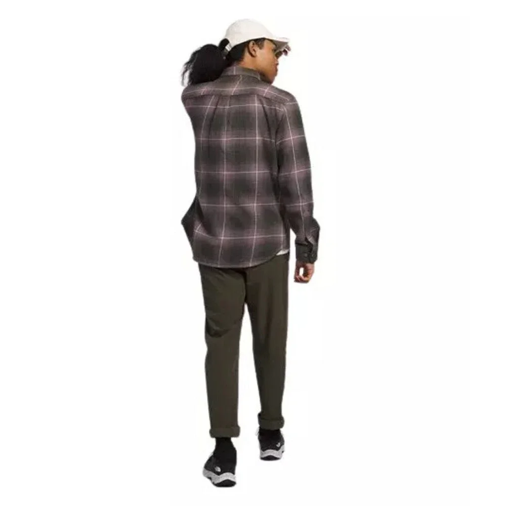 The North Face Arroyo NF0A4QPJOZ5 Shirts Men's Purple Flannel Button Up SGN911